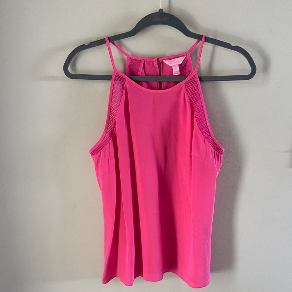 Lilly Pulitzer Vibrant Pink Tank Top